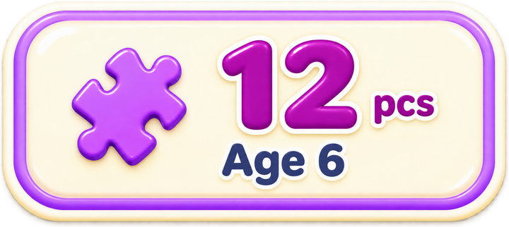 12 pieces, age 6