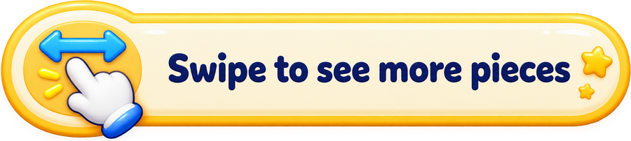 Swipe to see more pieces
